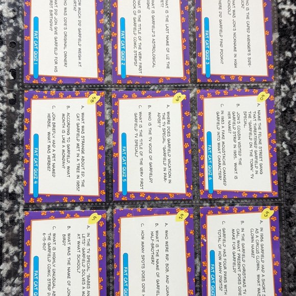 Garfield Trading Cards lot - Picture 8 of 12